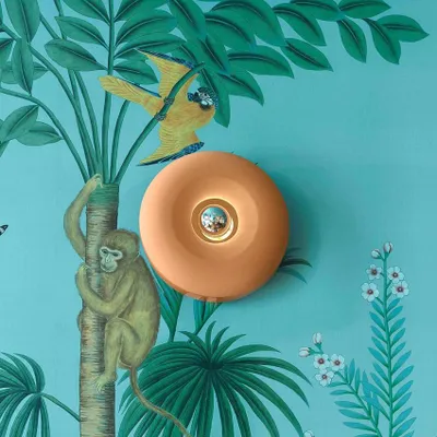 Produktbild von Keramik-Deckenleuchte im Art-Deco-Design Vintage Bellota PL - Weiß