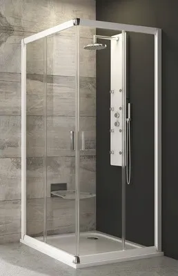 Obrázok produktu pre Sprchový kút RAVAK Blix BLRV2-90 white+Transparent 190 cm 1LV70100Z1
