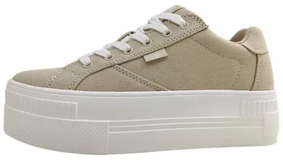 Produktbild von Buffalo Paired Damenschuhe sportlicher Schnürer Beige Freizeit