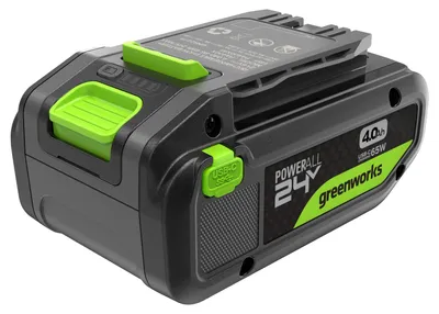 Produktbild von Greenworks 24V 4Ah Akku High Power USB-C (Li-Ion 24V 4,0 Ah wiederaufladbarer le