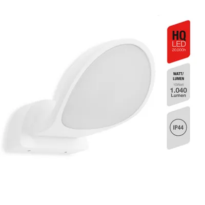 Produktbild von Telefunken LED Außenlampe 10W IP44 Wandleuchte Weiß