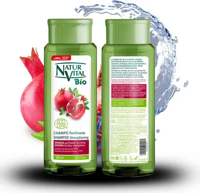 Produktbild von BIO ECOCERT stärkendes SHAMPOO 300 ml