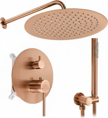 Produktbild von Unterputz-Duschset Rea Js-7029Brg Brush Copper