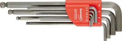 Produktbild von Format Winkelschraubendreher- Satz stahlgrau 1,5-10x mm