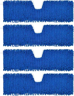 Productafbeelding van 4 Pack Microfiber Mop Hoofd Vervanging voor Dual Action Mop