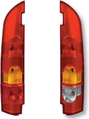 Image de Feu stop arrière droit Renault Kangoo, 8200150625, pour version avec portes verticales | 2003-2007