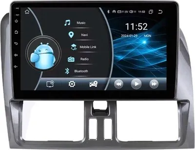 Produktbild von Autoradio mit Bluetooth und CarPlay für Volvo XC60 (2008–2017) – Kompatibel mit Apple und Android – Stereoanlage – Navigationssystem – 2 GB RAM, 32 GB interner Speicher