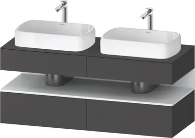 Produktbild von DURAVIT QA4767018490000 QTG KWTU WH Ek. 1400x550x600 Gt Mt. H