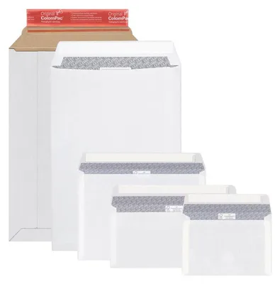 Zdjęcie produktu dla ÖKI 45709 ÖKI Briefumschläge-Set Mix-Pack sortiert ohne Fenster weiß haftklebend 16 St.