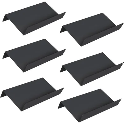 Imagen del producto de Estante ajustable para especias, con 6 compartimentos, 23 x 11 x 4 cm, de metal, para la cocina