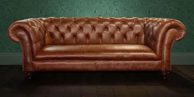 Produktbild von Chesterfield Design Polster Couch Leder Sofa Garnitur Luxus Vintage Sofas #162
