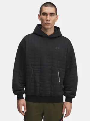 Produktbild von Under Armour UA Unstoppable Flc Txtr Hdy-BLK Herren-Sweatshirt MD