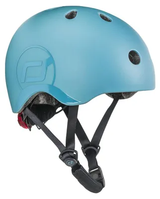 Productafbeelding van Scoot Ride kinderhelm, blauw, uniseks, maat S/M, 51 55cm, met beschermende schaal