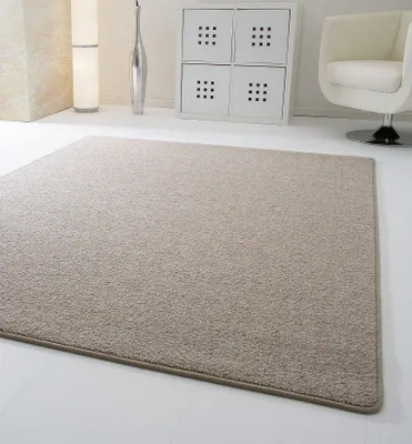 Produktbild von Designer Teppich Modern Berber Sydney in Grau, Wollsiegel Qualität, Größe: 120x180 cm