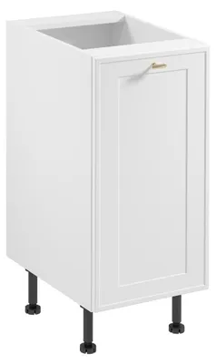 Obrázek produktu pro Dolní jednodveřová skříňka SALERNO - šířka 40 cm, bílá
