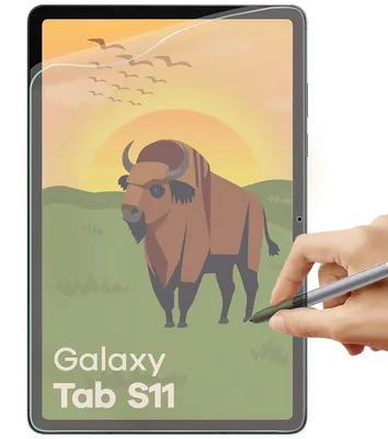 Produktbild von Matte Folie für Galaxy Tab S11, Bizon Tab Film Sun, 1 Stück