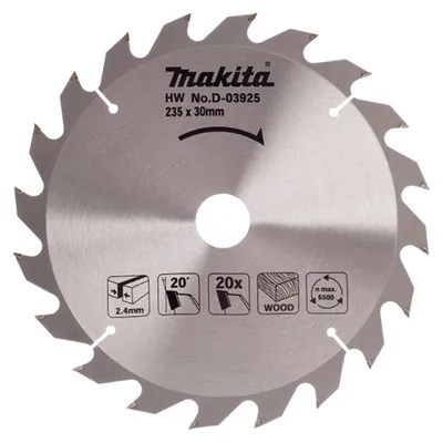 Image de Lames carbure bois standard, pour scies circulaires MAKITA