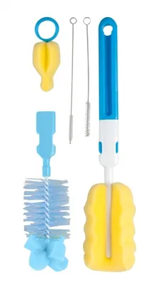 Immagine prodotto di Canpol, spazzola per biberon e tettarelle con manico intercambiabile 7/403, 1 set