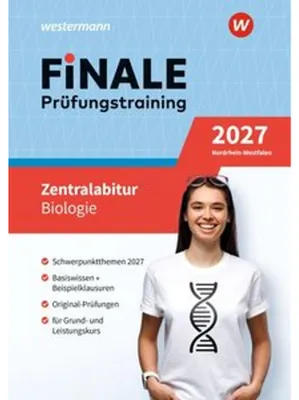 Produktbild von FiNALE Prüfungstraining Zentralabitur Nordrhein-Westfalen. Biologie 2027