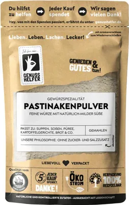 Produktbild von Pastinakenpulver, Pastinake gemahlen, 45g