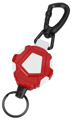 Produktbild von Ausziehbarer Schlüsselring und Lanyard, strapazierfähiger, ausziehbarer Auswelter