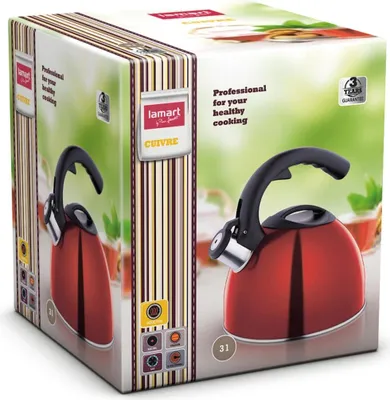 Zdjęcie produktu dla Lamart LT7001 Cuivre 3 l czerwony
