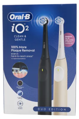 Zdjęcie produktu dla Braun Oral-B iO Series 2 Night Black/Calm Pink mit 2. Handstück
