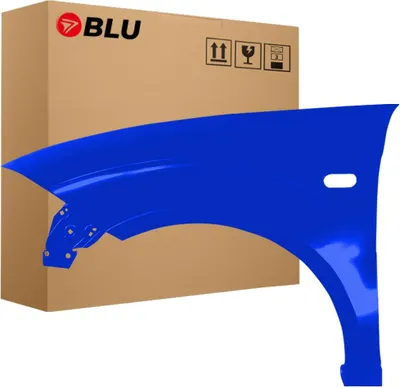 Immagine prodotto di BLU Parafango compatibile con Seat Toledo III 3 LS5G Sinistra Blau Blau Swing | 2004-2009 | Anteriore | Verniciato | Pronto per il montaggio | Acciaio