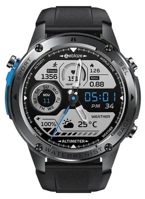 Produktbild von Zeblaze Stratos 2 Ultra Smartwatch (Schwarz)
