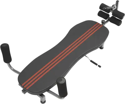 Immagine prodotto di Panca multifunzionale per lo stretching e la decompressione della schiena, tavolo di inversione e panca per l'allenamento, adatta per l'uso domestico e in palestra, con una capacità di carico fino a 150 kg