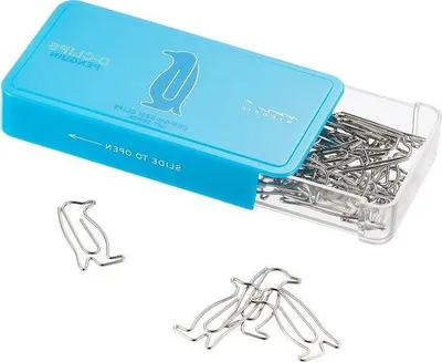 Productafbeelding van Famanu Papierclips in dierenvorm - set van 30 stuks