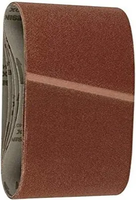 Immagine prodotto di Hikoki Schleifbänder 110 x 620 mm, Körnung 100, 5er Pack für Bandschleifer