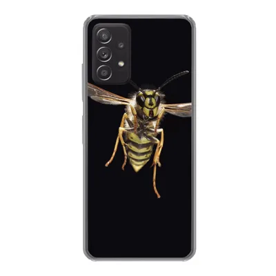 Produktbild von MuchoWow® Handyhülle Schutzhülle Hülle für Samsung Galaxy A53 5G Wespe - Insekten - Porträt Silikon Softcase Handy Hülle