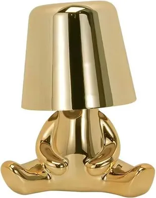 Produktbild von Luxus - Bins Brother Tischlampe - Gold - Mr When
