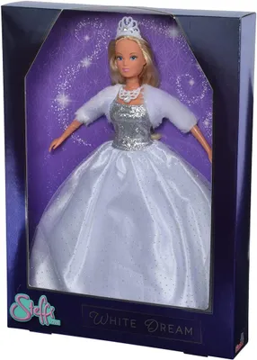 Produktbild von Simba Puppe Steffi Love White Dream Glitzerkleid mit Glitzerstein 105733582