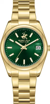 Produktbild von Damenarmbanduhr BEVERLY HILLS BP3649X.170 in Grün Fashion als Geschenk.