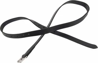 Produktbild von T.de.t Leder Standard Steigbügelriemen Schwarz 120 cm Schwarz 120 cm