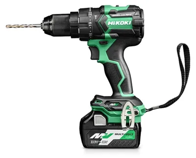 Image de Perceuse percussion MultiVolt - 36 et 18V 2,5 et 5,0Ah Brushless 155Nm mandrin auto-serrant 13mm - RFC HitCase