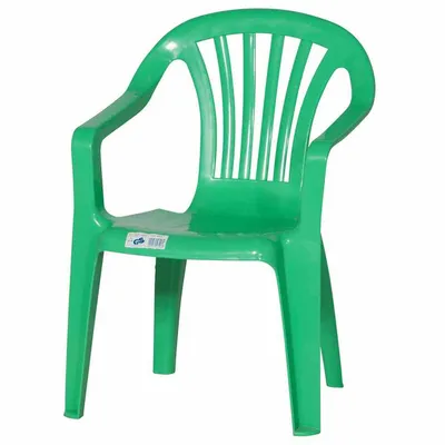 Obrázok produktu pre PROGARDEN Stohovacia stolička Sedia Baby 38x38x52 cm plast v zelenej farbe
