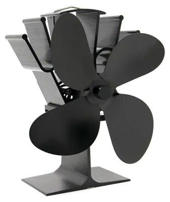 Productafbeelding van Ventilator voor houtkachels met 4 bladen, voor een efficiënte warmteverdeling