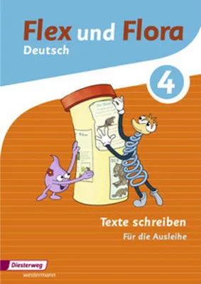 Produktbild von Flex und Flora. Heft Texte schreiben 4: Für die Ausleihe