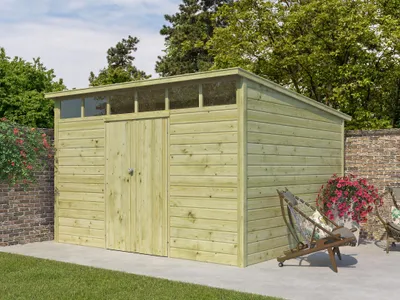 Produktbild von Gartenhaus Modell Q-Line 10,80 m²