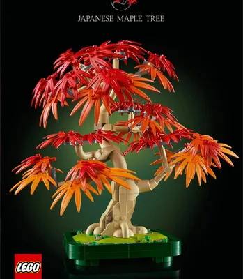 Immagine prodotto di LEGO 10348 Icons Botanicals Bonsai Acero Rosso Giapponese 474 Pezzi 18+