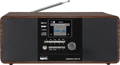 Produktbild von Imperial Dabman i200 CD DAB+ Internetradio holzoptik