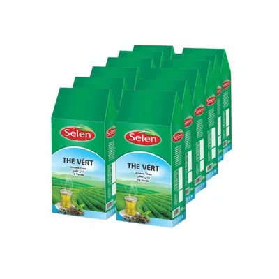 Produktbild von Selen Grüner Tee 200gr -12 Packungen