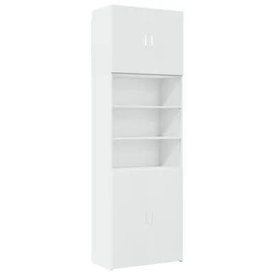 Produktbild von Highboard Weiß 80x42,5x249 cm Holzwerkstoff