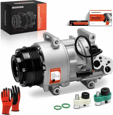 Image de Frankberg 1x compresseur de climatisation pour Mercedes-Benz Classe A W169 Classe B W245 2.0L 2004-2012