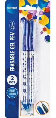 Immagine prodotto di Due penne a gel cancellabili, colore blu