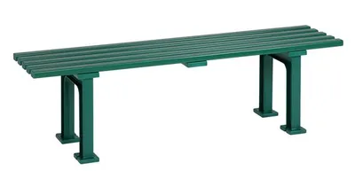 Immagine prodotto di Panca da giardino Blome / Panca a 3 posti Mono I plastica verde 150 cm