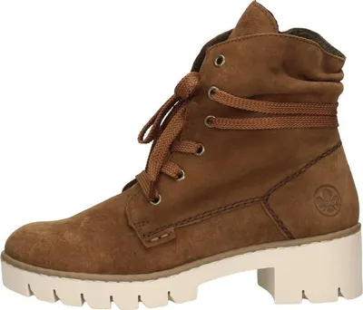 Image de Rieker Veterschoenen Hoog  Veterschoenen Hoog - Donkerbruin - Maat 40